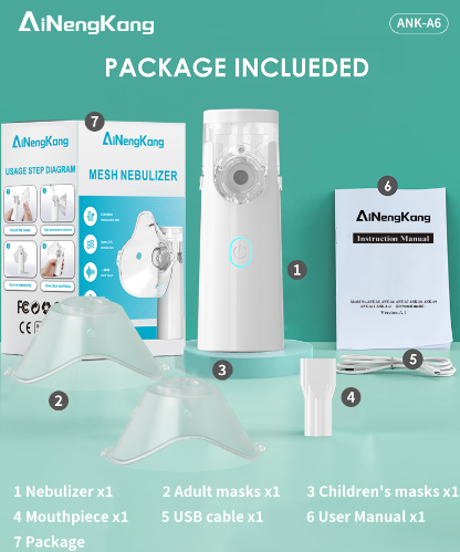 Tragbares Vernebler-Hand-Asthma-Inhalationsgerät