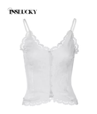 Women's American Style Sexy Lace Camisole Top
