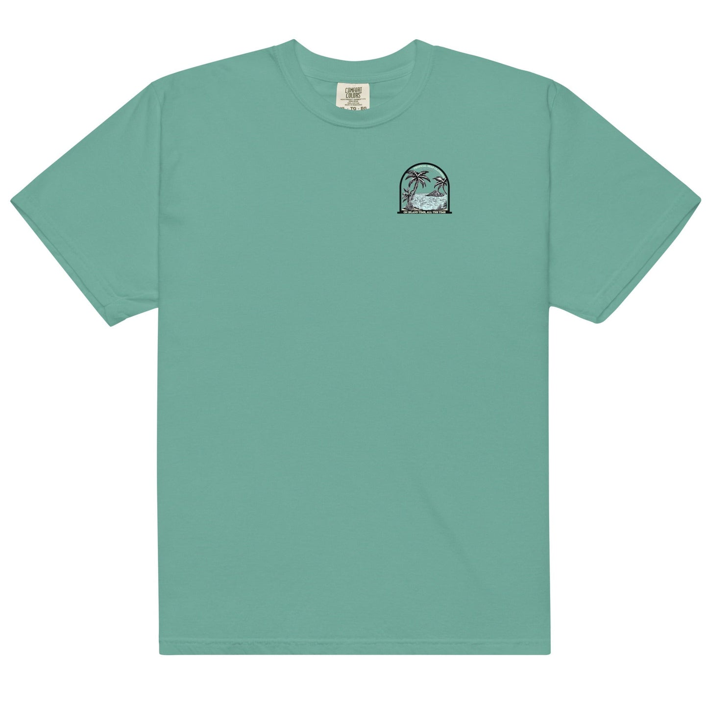 Men’s Island Time Heavyweight T-Shirt for Durability