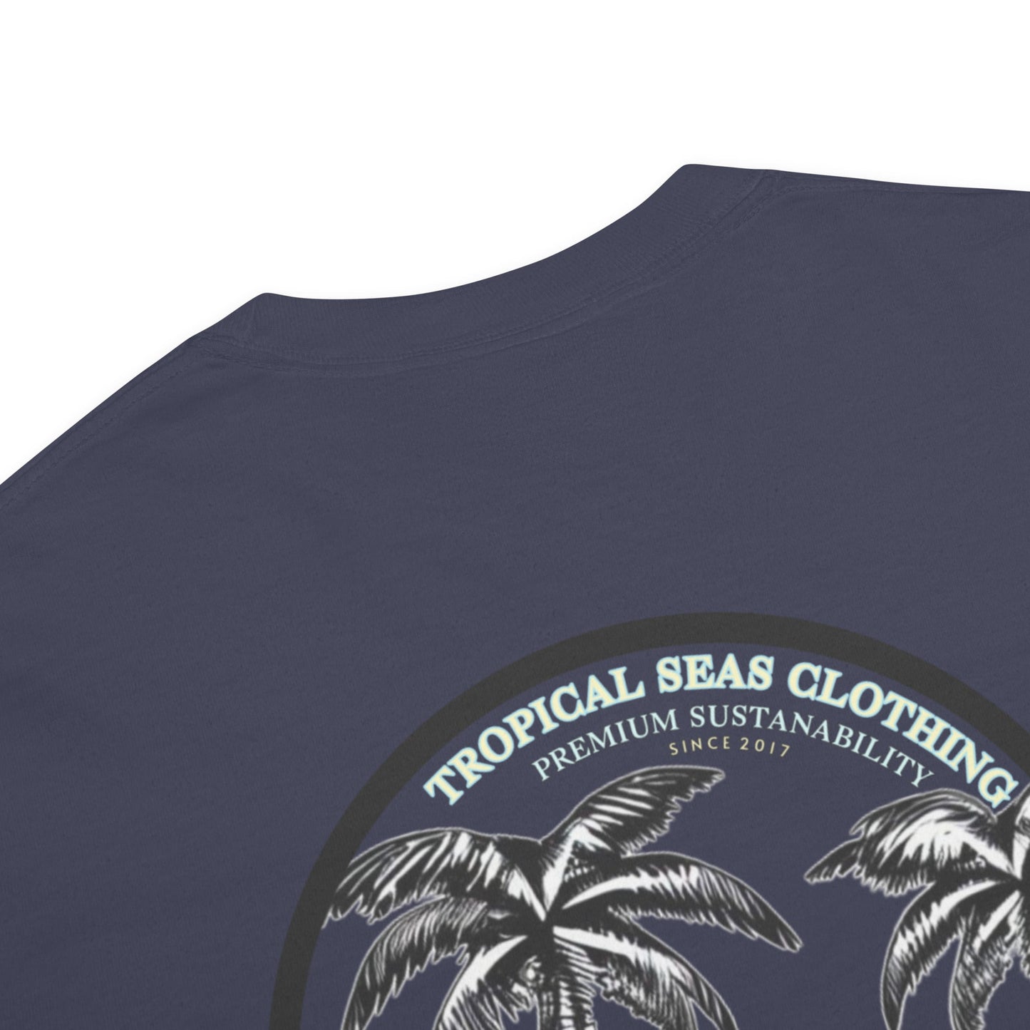 Men’s Island Time Heavyweight T-Shirt for Durability