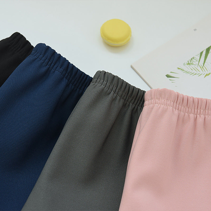 Mädchen Leggings mit dünnem Samt