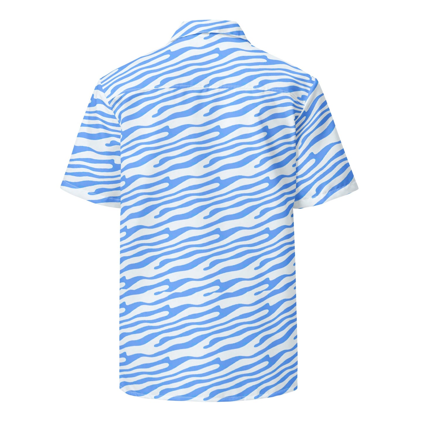 Ocean Blue Button Shirt - Lightweight and Stylish