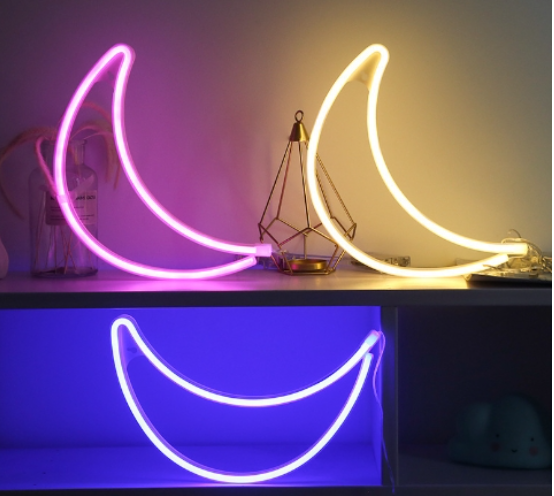 LED Ananas- und Kaktus-Tischleuchte