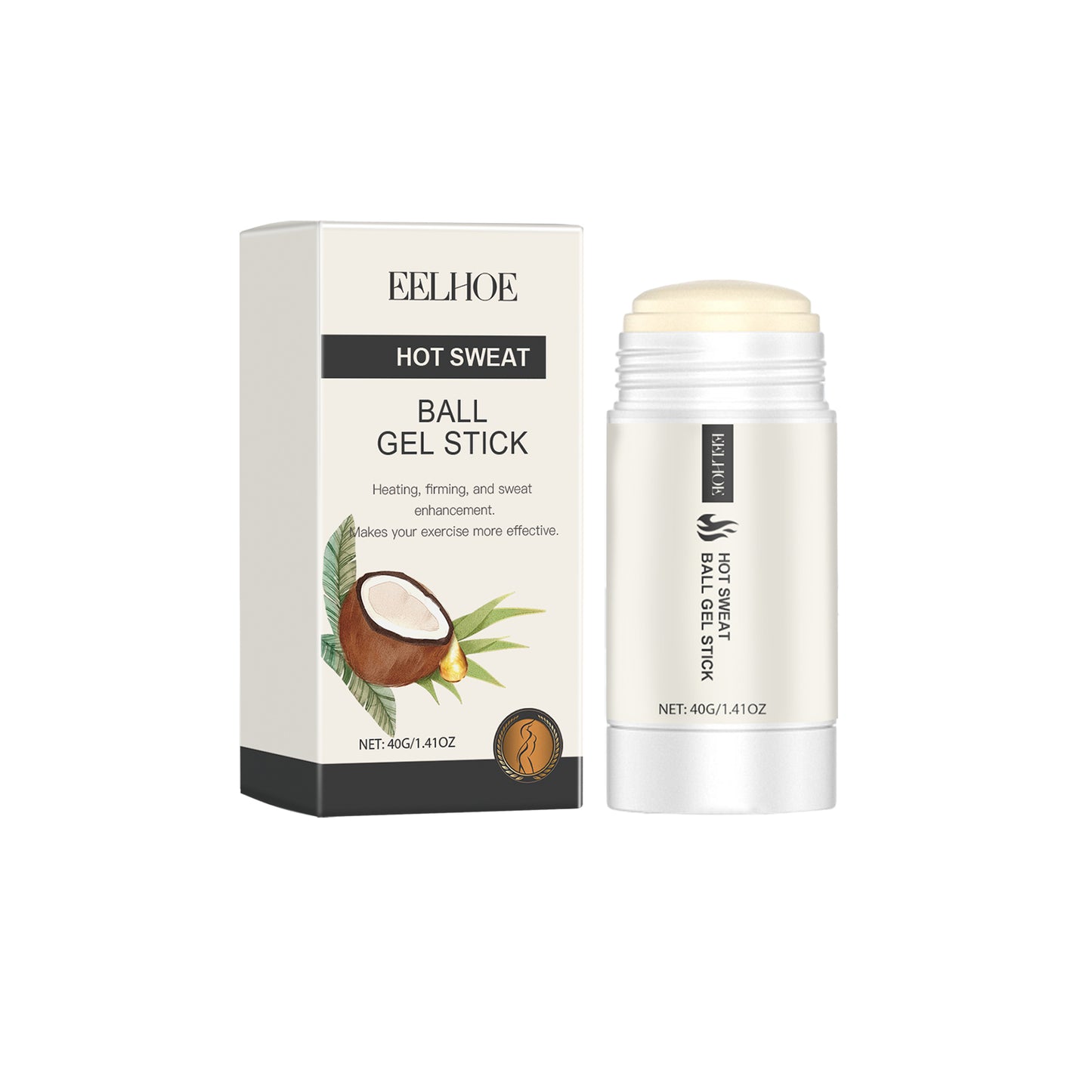 EELHOE Body Care Stick Körper Haut Feuchtigkeitspflege Massage Feuchtigkeitsspendender Körperpflegestick