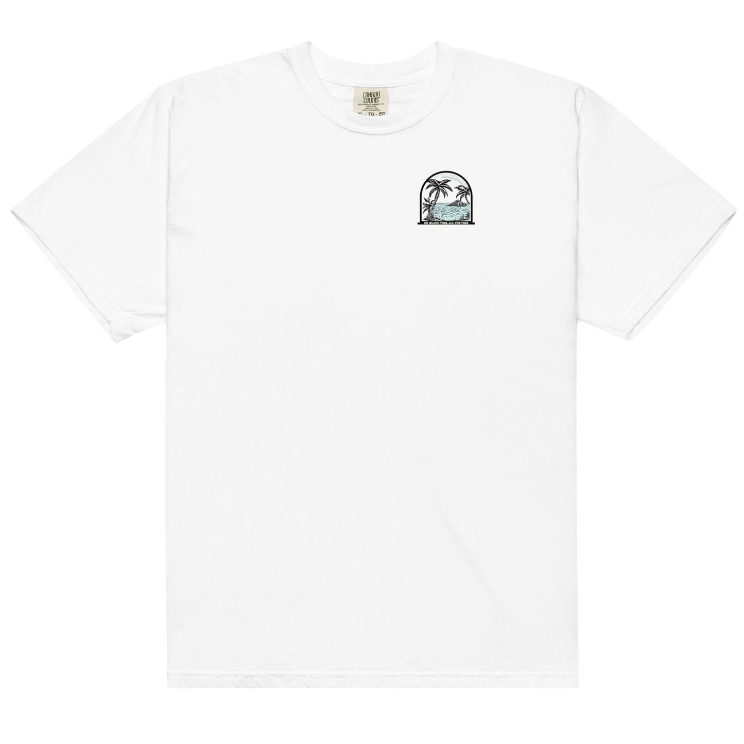 Men’s Island Time Heavyweight T-Shirt for Durability