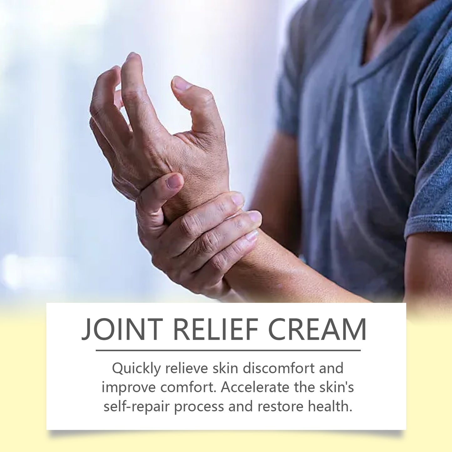 Wiyun Körpergelenk-Reparaturcreme, Handgelenk- und Knie-Massage, tägliche Behandlung, pflegt sanft die Körperhaut