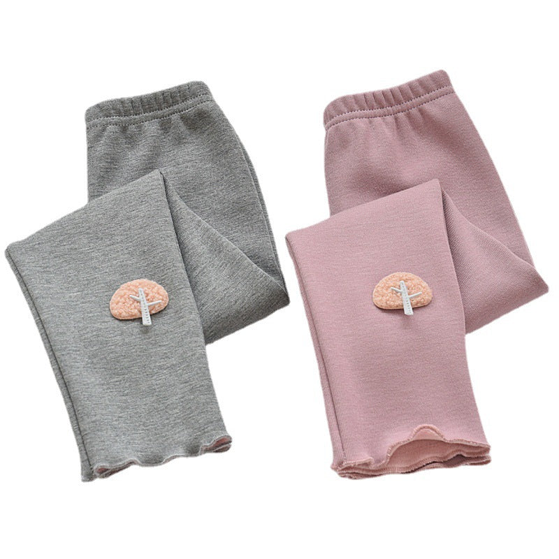 Leggings molletonnés pour filles