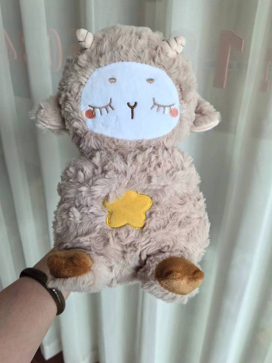 Soundmaschine Soothe 'n Snuggle Otter Tragbares Plüsch-Babyspielzeug mit sensorischen Details, Musik, Lichtern und rhythmischen Atembewegungen