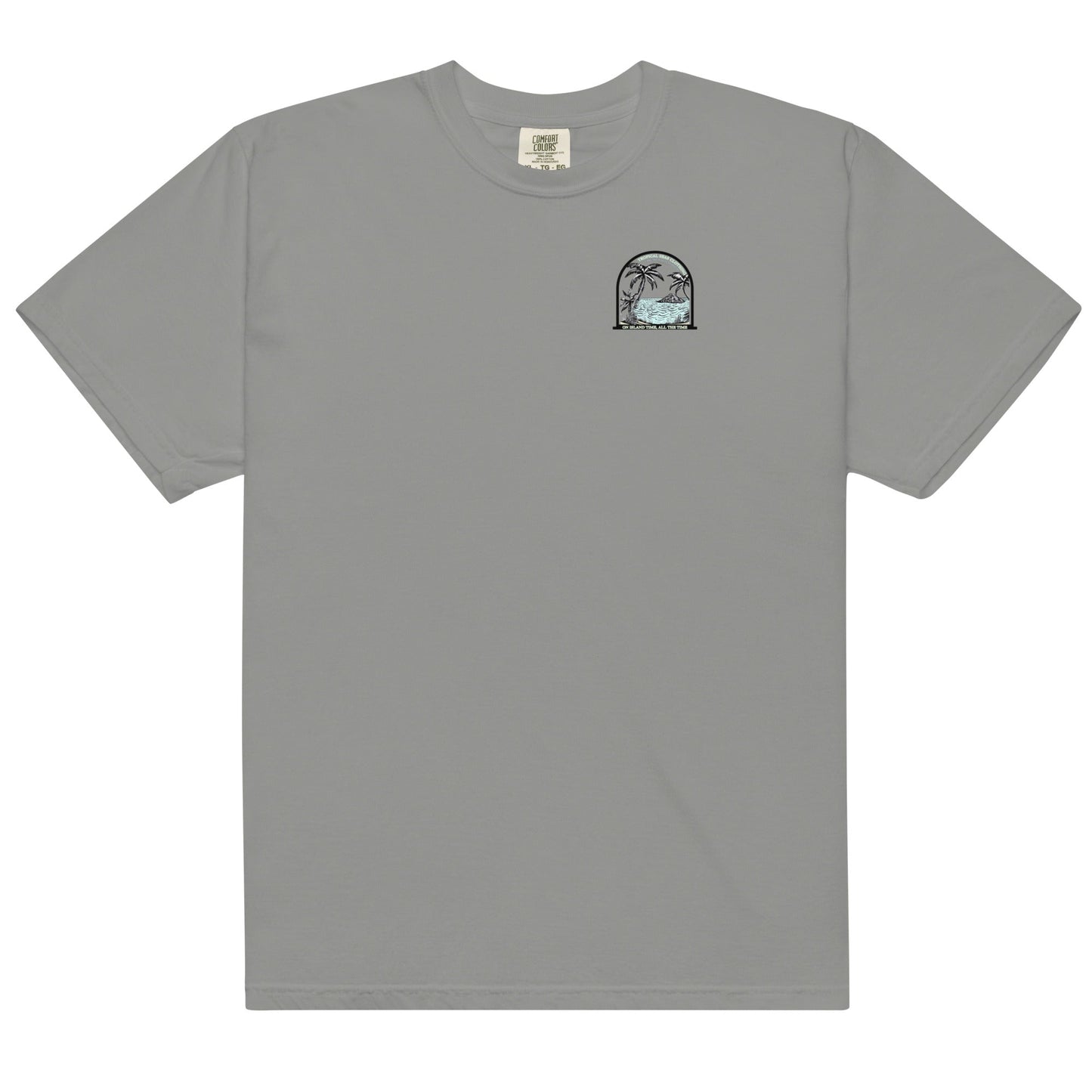 Men’s Island Time Heavyweight T-Shirt for Durability