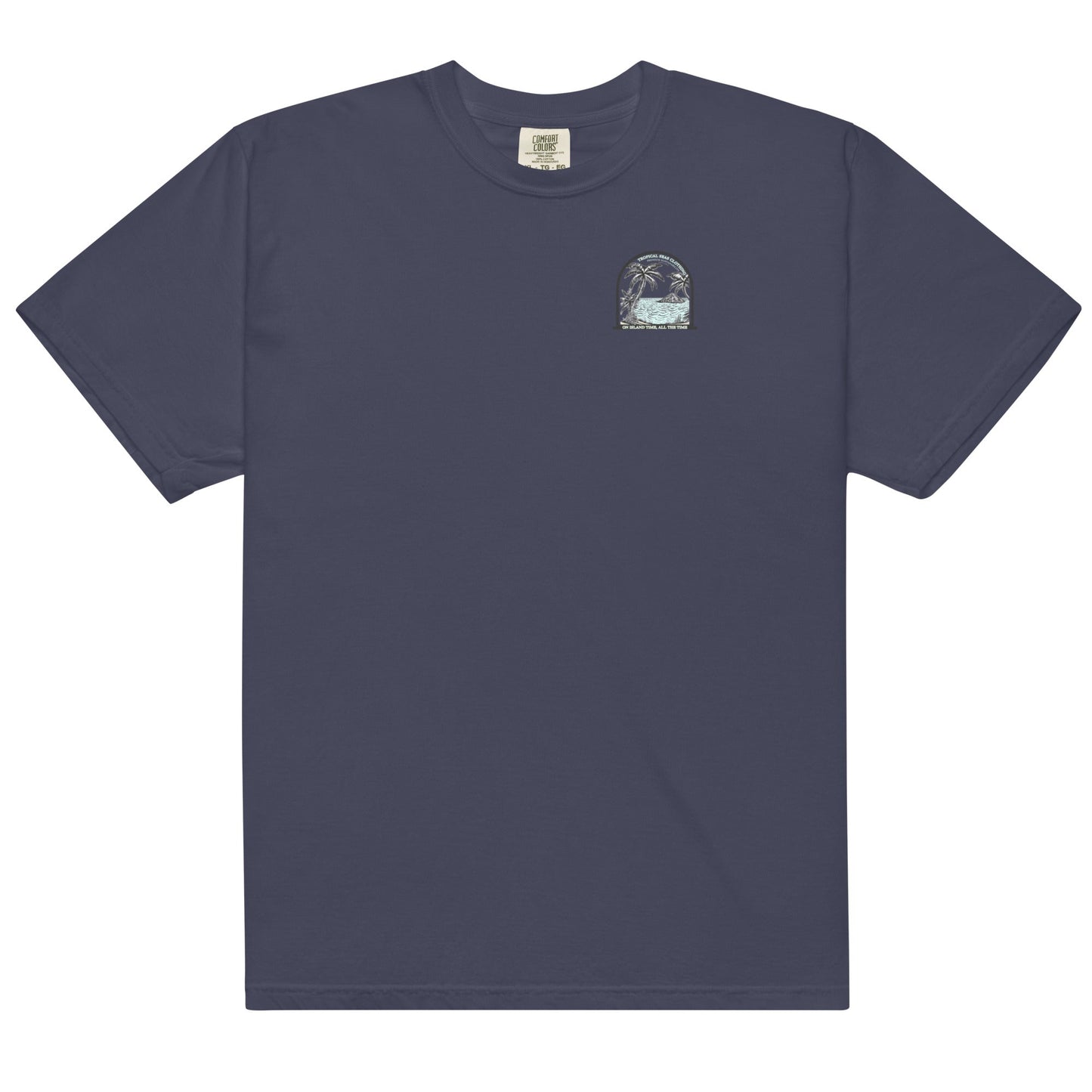 Men’s Island Time Heavyweight T-Shirt for Durability