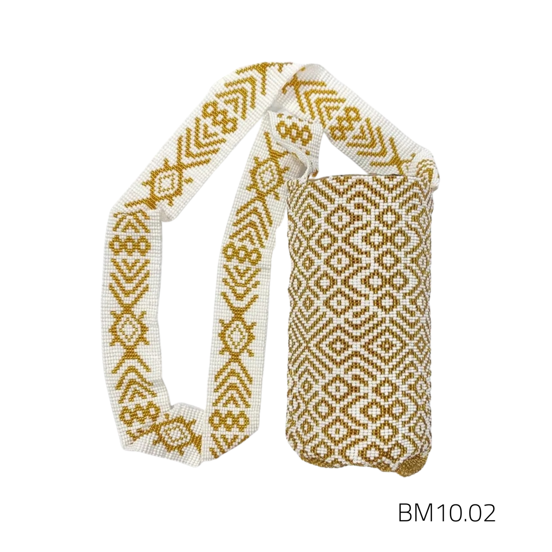 ClaudiaG Beaded Mochila #2 with Indigenous Craftsmanship